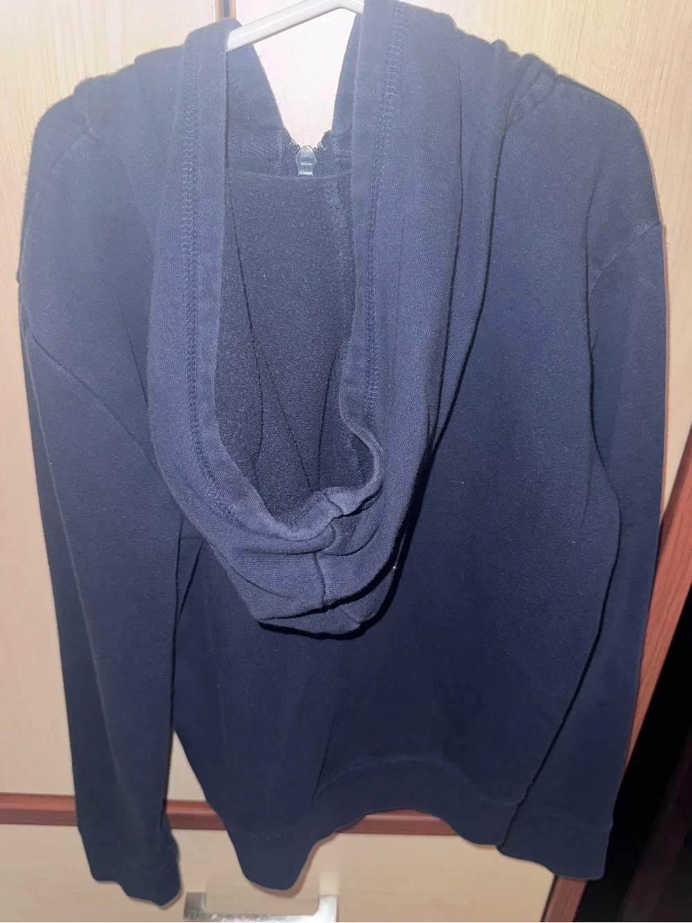 Gap Kids Girls Logo Zip-Up Hoodie Navy Pink Size L (10)